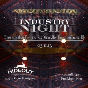 Industry Night at the Hide Out San Diego | Free Event
